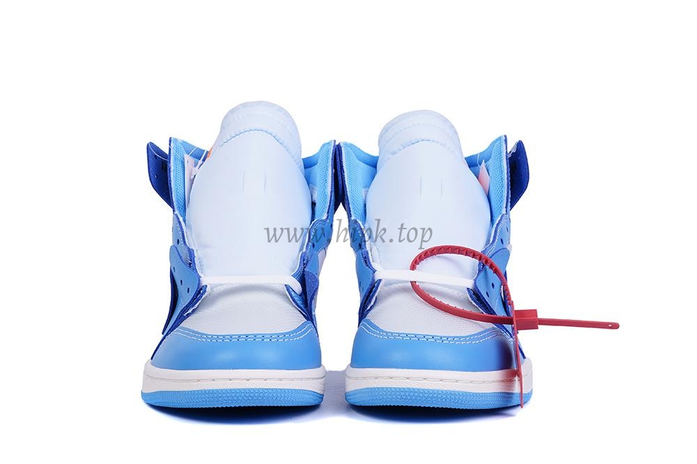 PK GOD X YIFU RETAIL FACTORYOFF WHITE X AIR JORDAN 1 POWDER BLUE UNC RETAIL MATERIALS ready limited