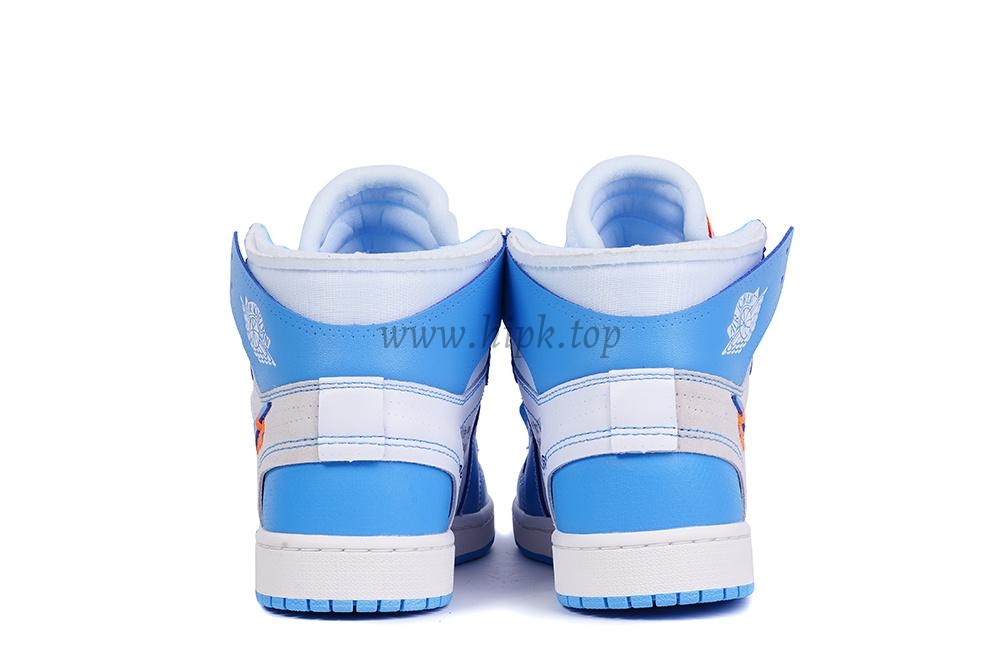 PK GOD X YIFU RETAIL FACTORYOFF WHITE X AIR JORDAN 1 POWDER BLUE UNC RETAIL MATERIALS ready limited