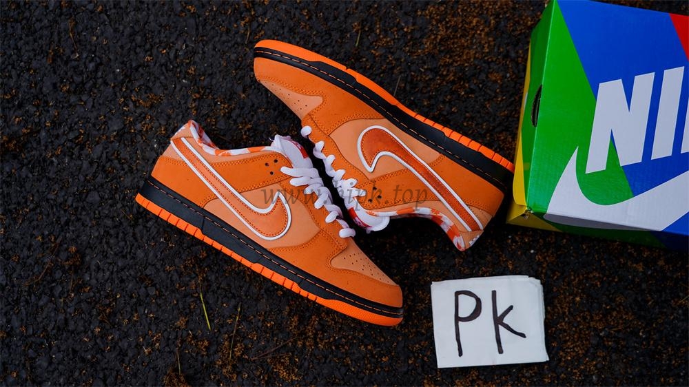 PK GOD NIKE SB DUNK LOW CONCEPTS ORANGE LOBSTER RETAIL MATERIALS READY TO SHIP