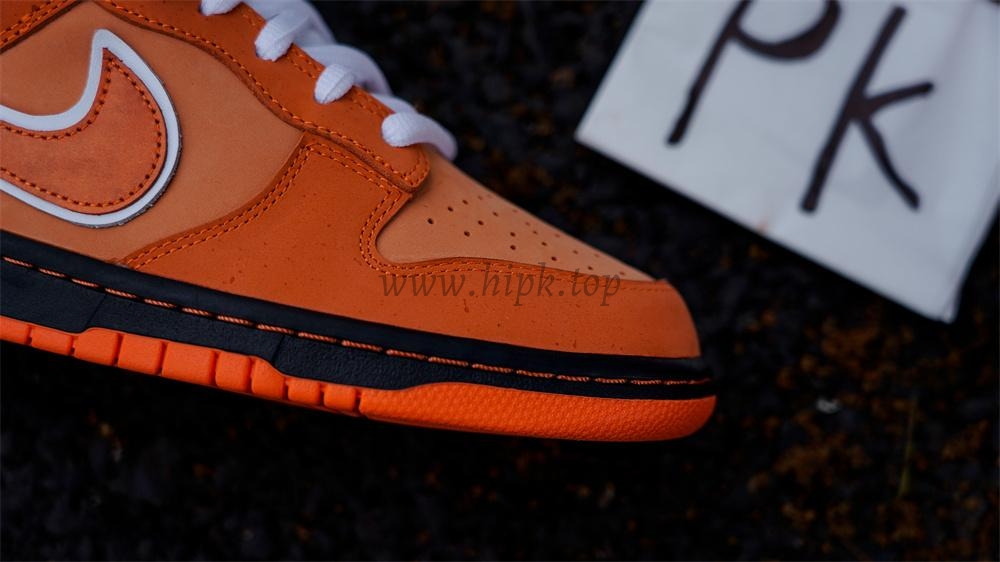 PK GOD NIKE SB DUNK LOW CONCEPTS ORANGE LOBSTER RETAIL MATERIALS READY TO SHIP