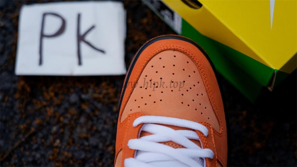 PK GOD NIKE SB DUNK LOW CONCEPTS ORANGE LOBSTER RETAIL MATERIALS READY TO SHIP