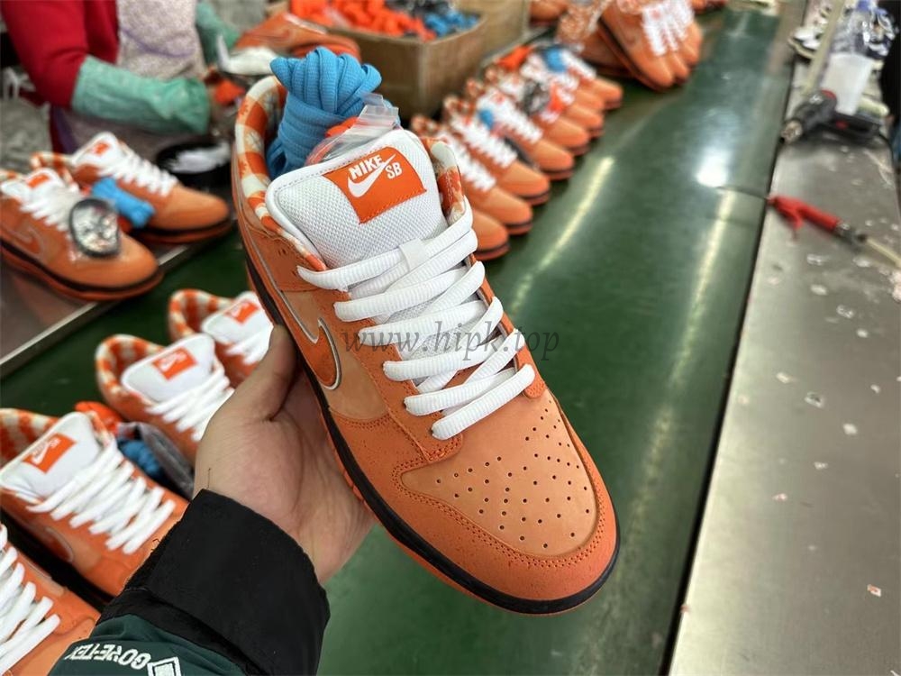 PK GOD NIKE SB DUNK LOW CONCEPTS ORANGE LOBSTER RETAIL MATERIALS READY TO SHIP