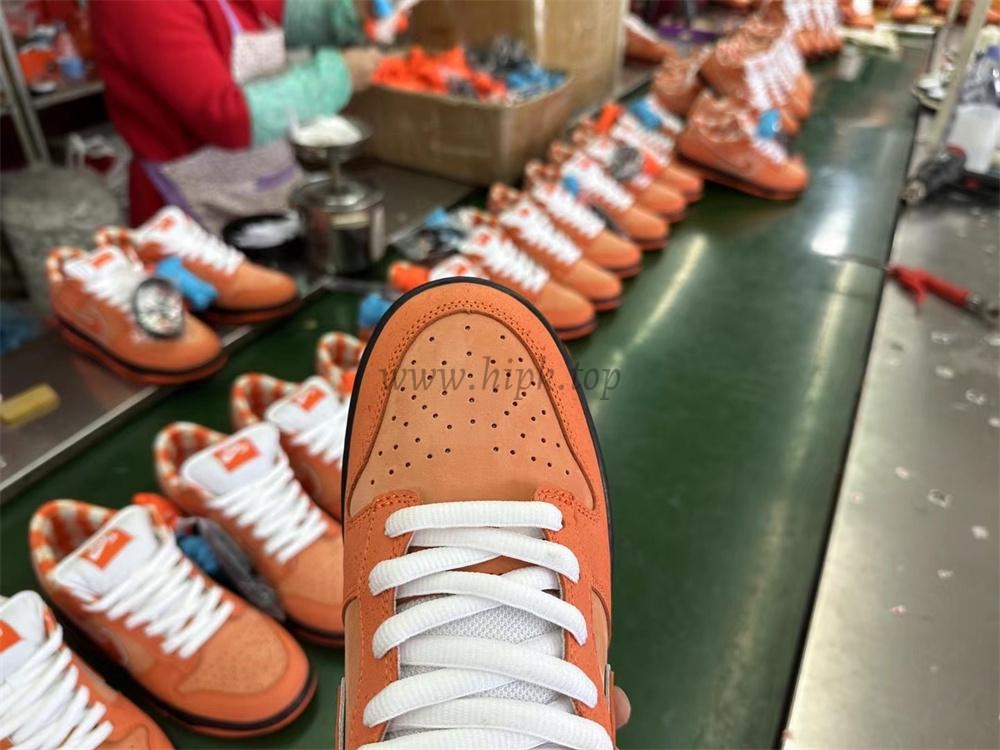 PK GOD NIKE SB DUNK LOW CONCEPTS ORANGE LOBSTER RETAIL MATERIALS READY TO SHIP