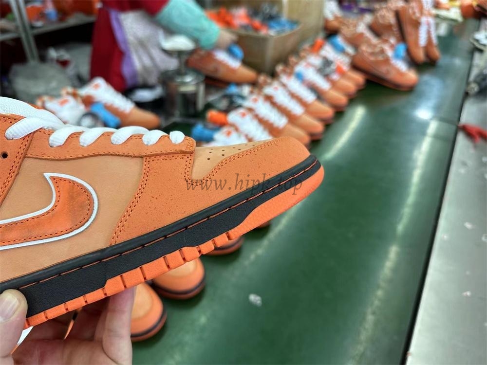 PK GOD NIKE SB DUNK LOW CONCEPTS ORANGE LOBSTER RETAIL MATERIALS READY TO SHIP