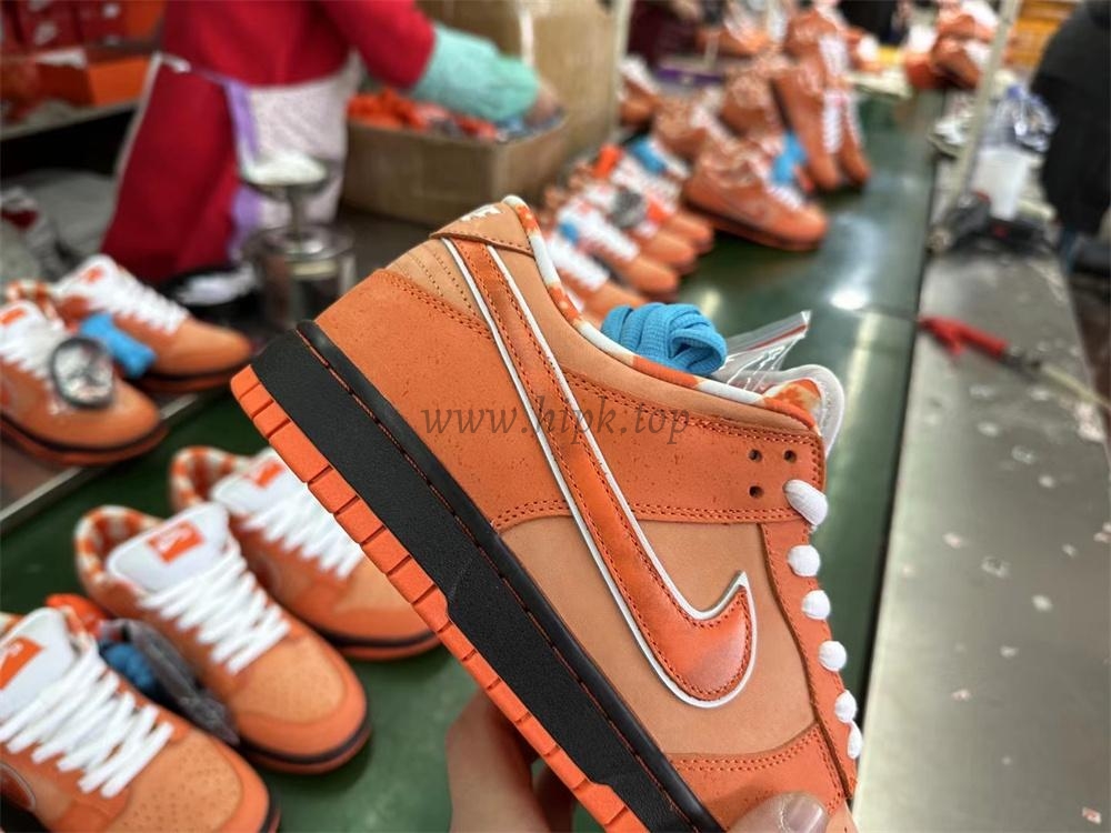 PK GOD NIKE SB DUNK LOW CONCEPTS ORANGE LOBSTER RETAIL MATERIALS READY TO SHIP