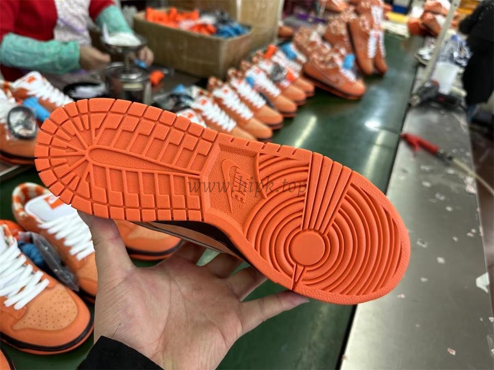 PK GOD NIKE SB DUNK LOW CONCEPTS ORANGE LOBSTER RETAIL MATERIALS READY TO SHIP