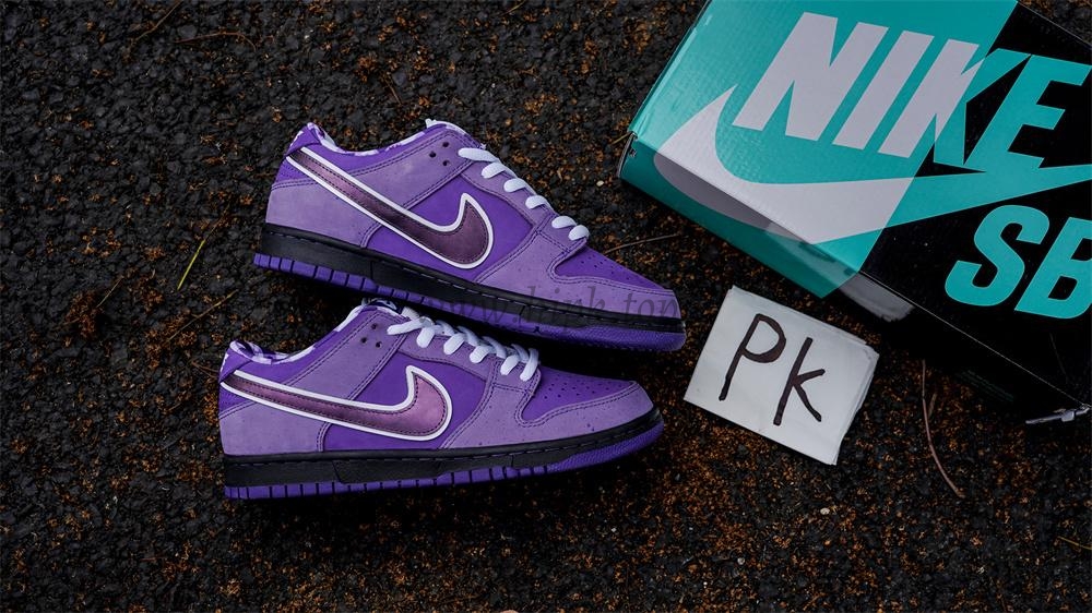 PKGod Concepts X Sb dunk purple Lobster retail materials ready to ship