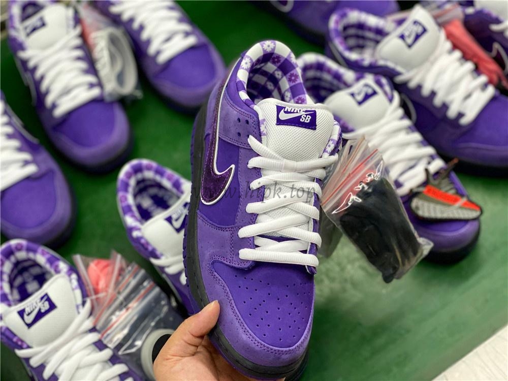 PKGod Concepts X Sb dunk purple Lobster retail materials ready to ship