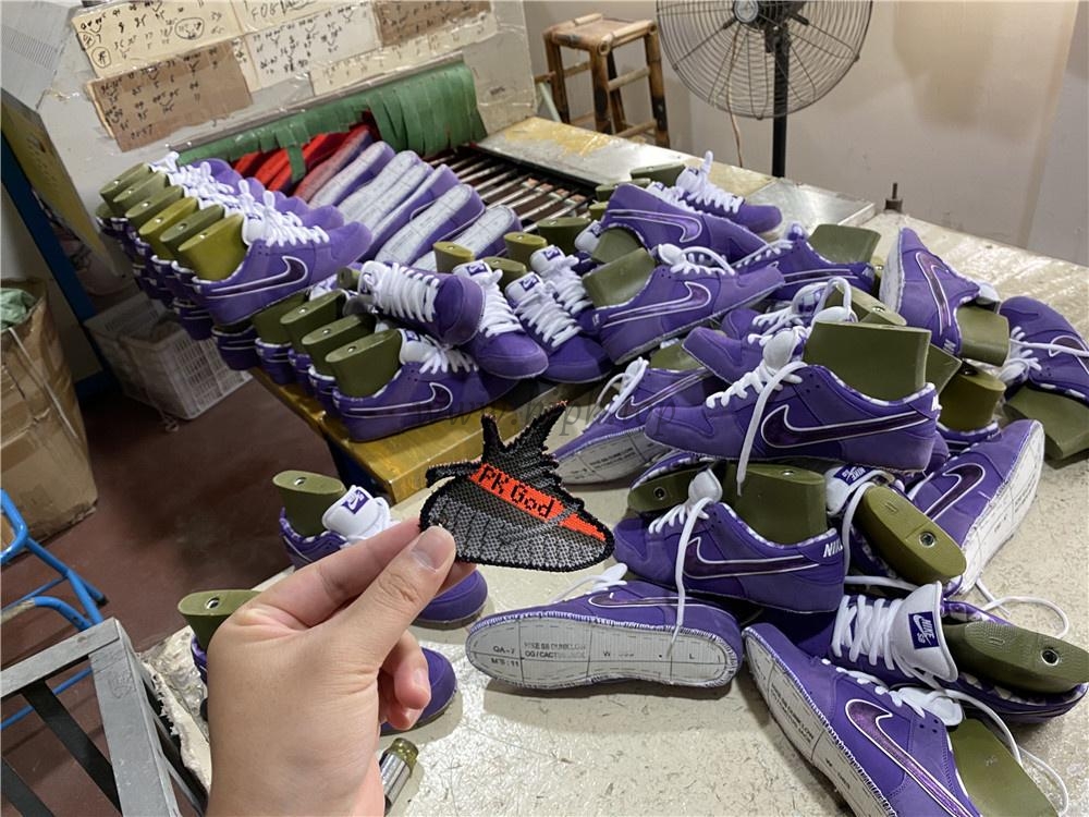 PKGod Concepts X Sb dunk purple Lobster retail materials ready to ship