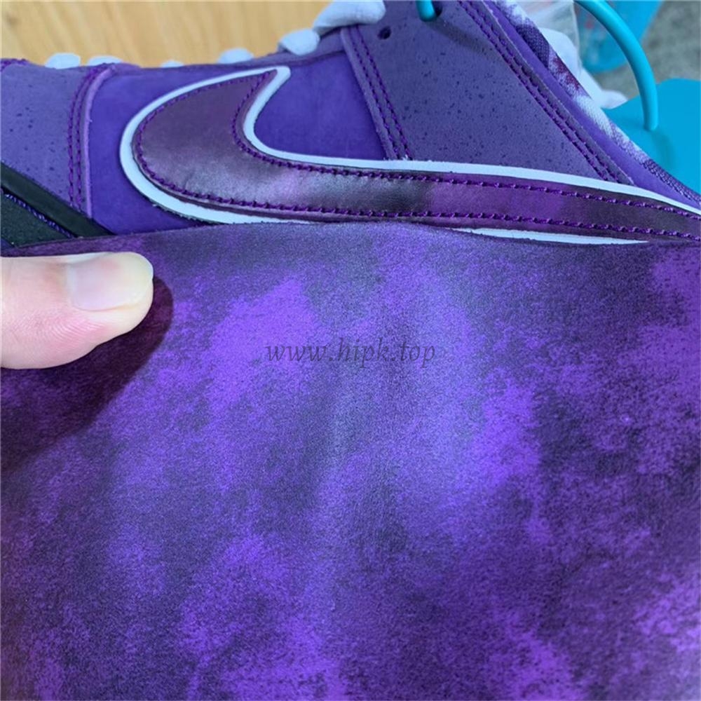 PKGod Concepts X Sb dunk purple Lobster retail materials ready to ship