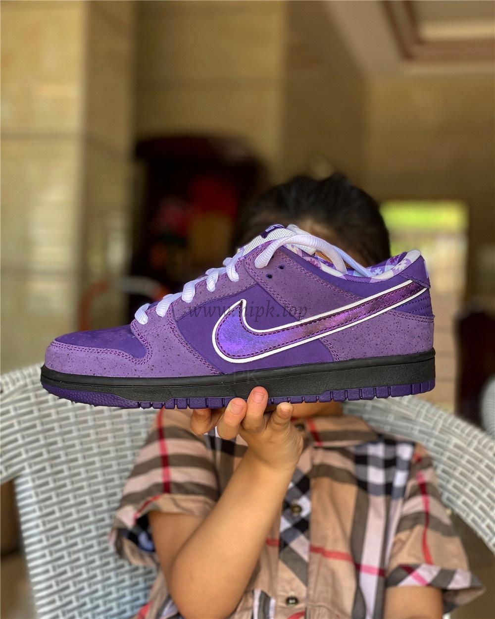 PKGod Concepts X Sb dunk purple Lobster retail materials ready to ship