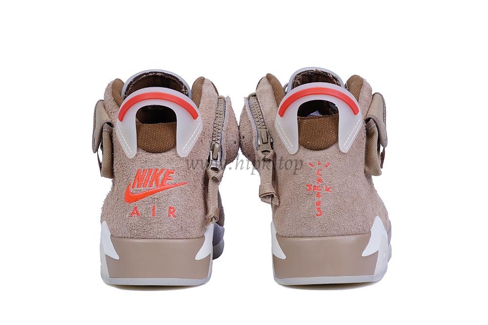 PK GOD Jordan 6 Retro Travis Scott British Khaki RETAIL MATERIALS READY TO SHIP