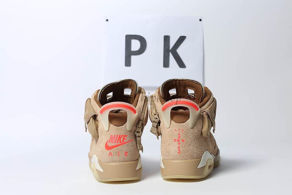 PK GOD Jordan 6 Retro Travis Scott British Khaki RETAIL MATERIALS READY TO SHIP