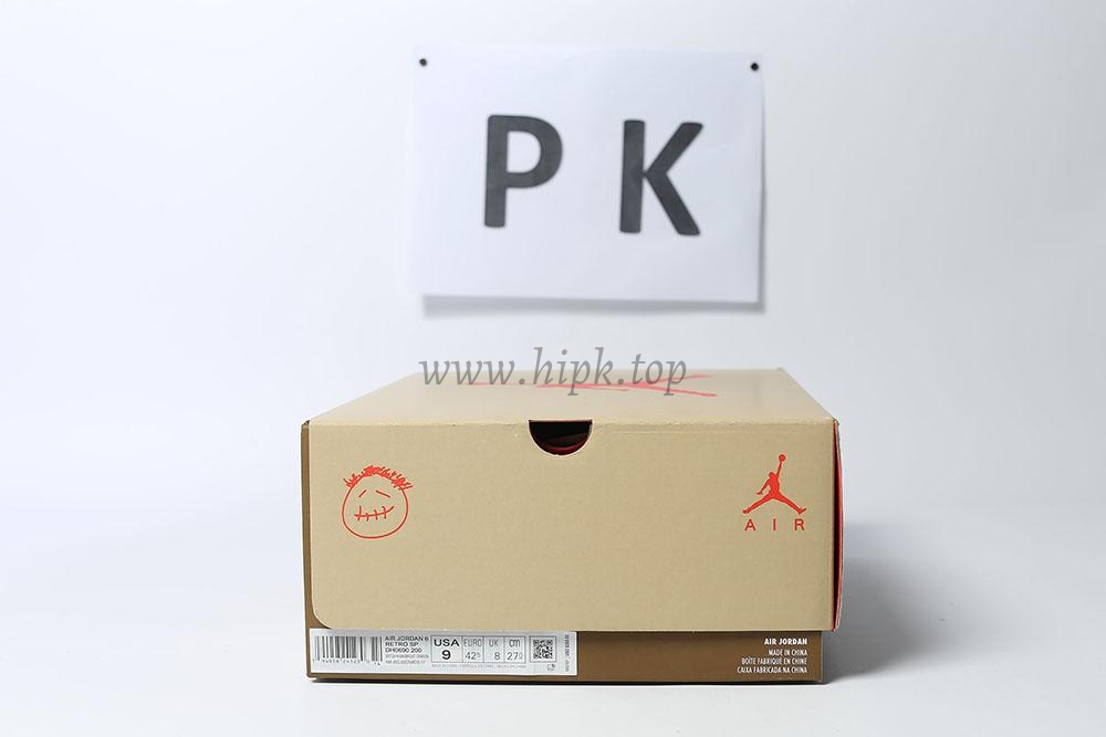 PK GOD Jordan 6 Retro Travis Scott British Khaki RETAIL MATERIALS READY TO SHIP