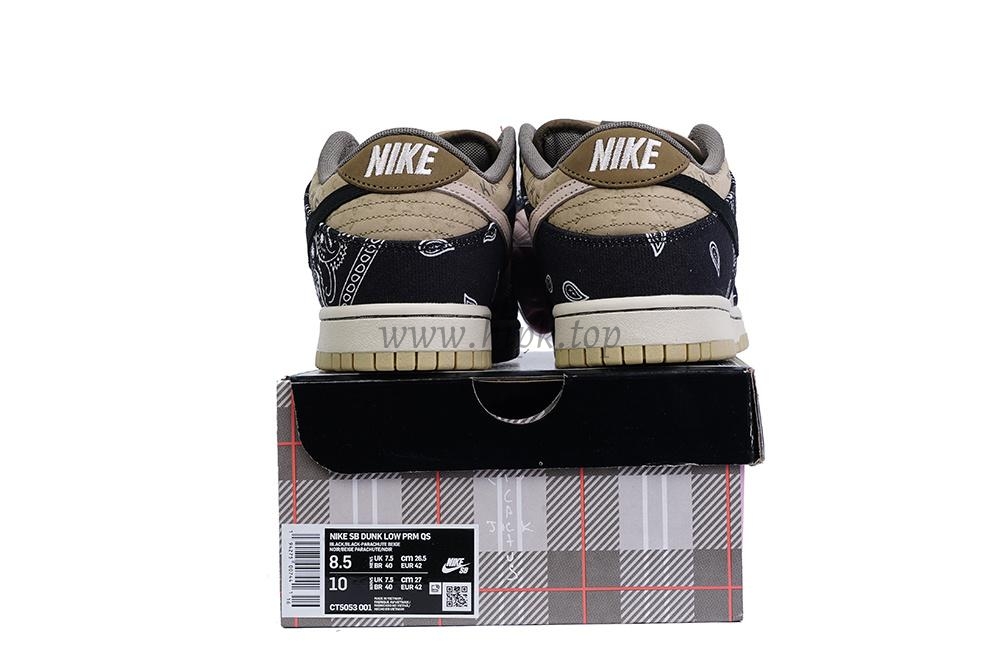 PK 4.0 exclusive 4.0 final version retail label Travis Scott X Nike SB dunk low Jackboys retail materials ready to ship