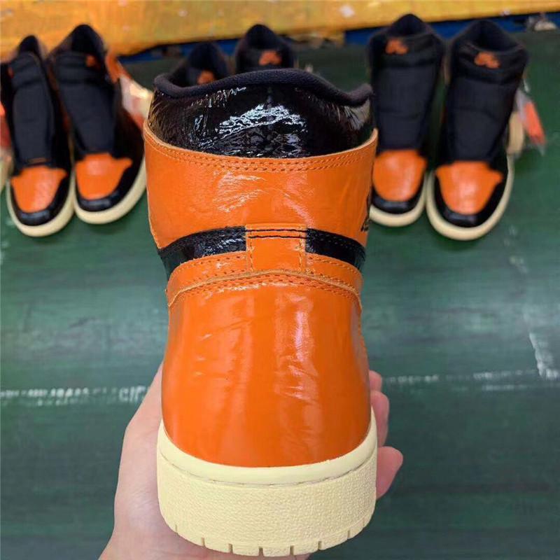 PK God Air Jordan 1 “Shattered Backboard 3.0 retail Crinkled Patent Leather ready to ship