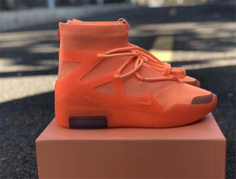 PK God Nike Air Fear of God 1 Orange retail materials ready to ship