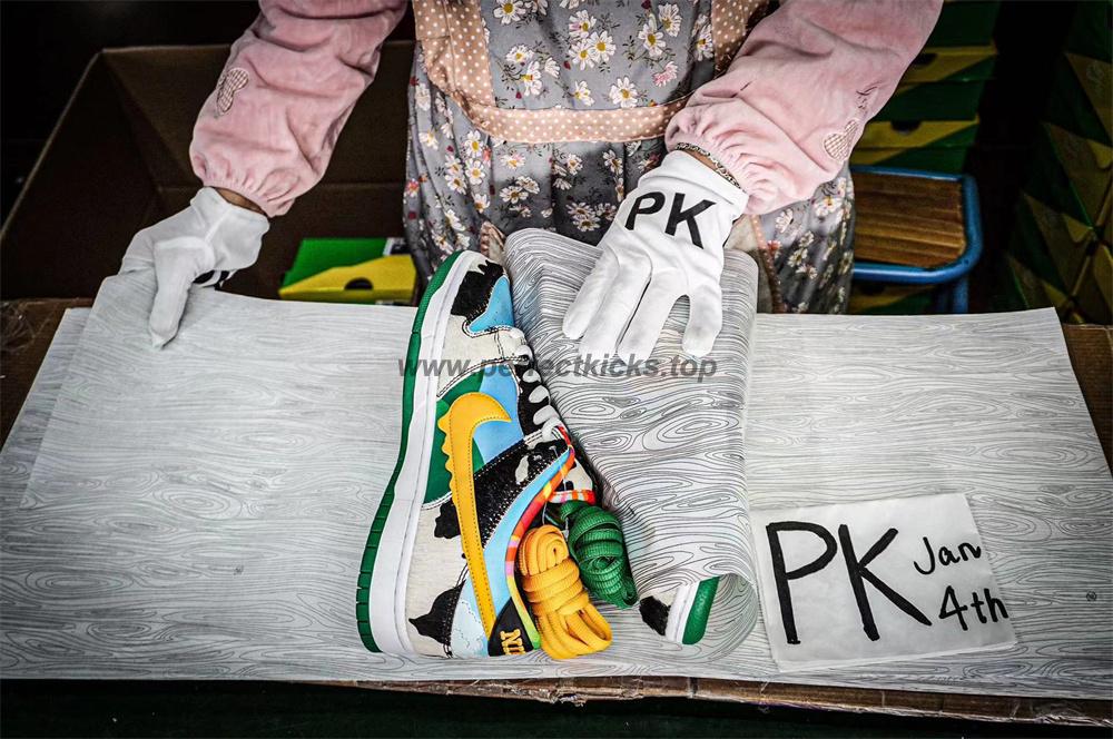 pk god nike sb dunk x ben jerry chunky dunky RETAIL MATERIALS RETAIL VERSION