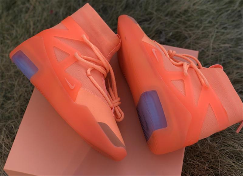 PK God Nike Air Fear of God 1 Orange retail materials ready to ship