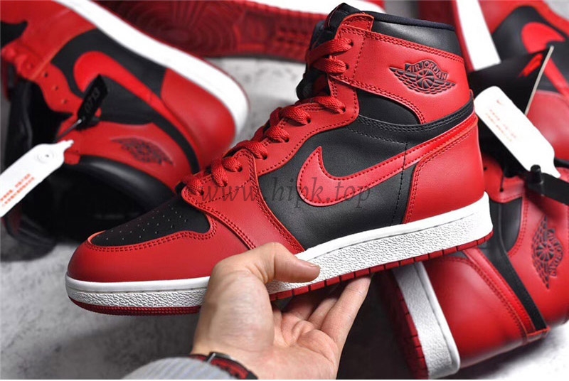 PK GOD Jordan 1 Retro High 85 Varsity Red retail materials ready to ship