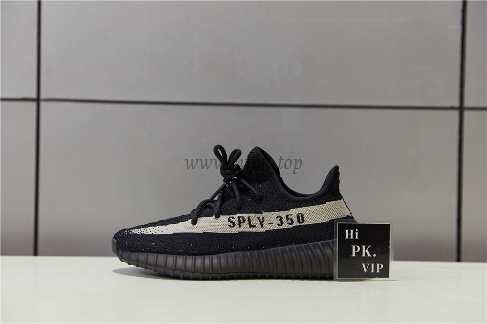 Ad*s factory materails yeezy 350 v2 black greenby9611 pk exclusive limited（shipped based on euro size)