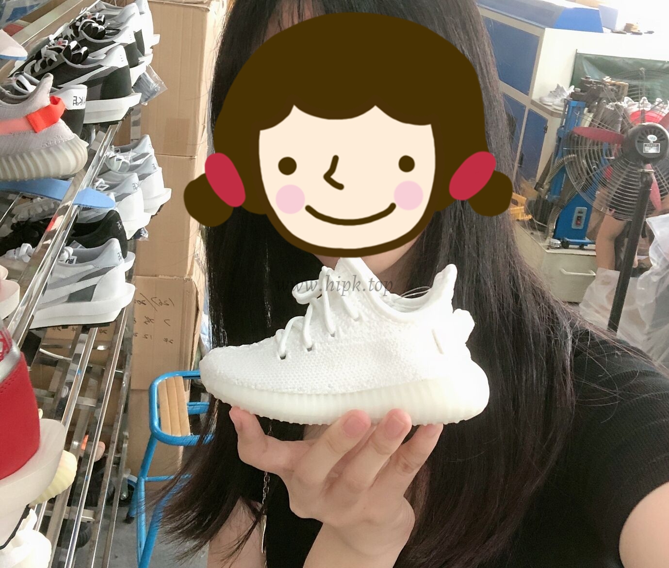 Ad*s yeezy boost 350 v2 5-10k infant cream white