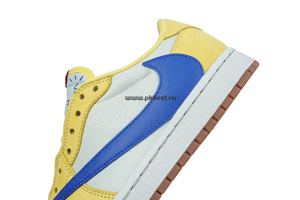 PK5.0 Travis Scott x Air Jordan 1 Low OG Canary retail materials ready to ship