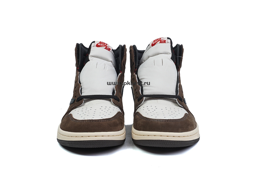 PK5.0 TRAVIS SCOTT X AIR JORDAN I CD4487-100 HIGH OG MOCHA RETAIL MATERIALS RETAIL VERSION