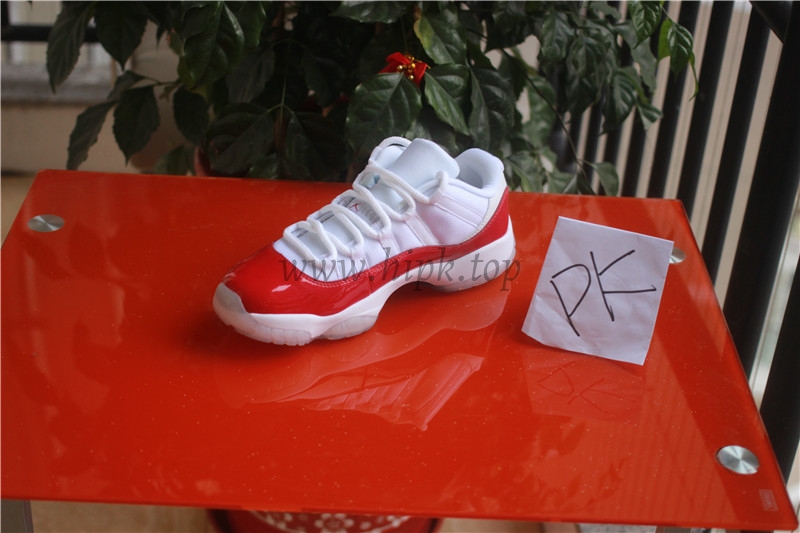 Authentic Air Jordan 11 Low Varsity Red