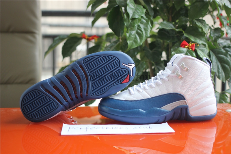 Authentic Air Jordan 12 French Blue Retro OG 2016