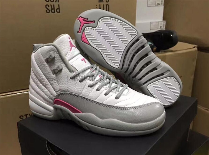 Authentic Air Jordan 12 GS “Vivid Pink”