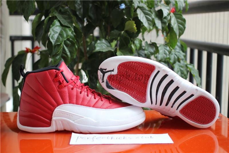 Authentic Air Jordan 12 Gym Red 2016