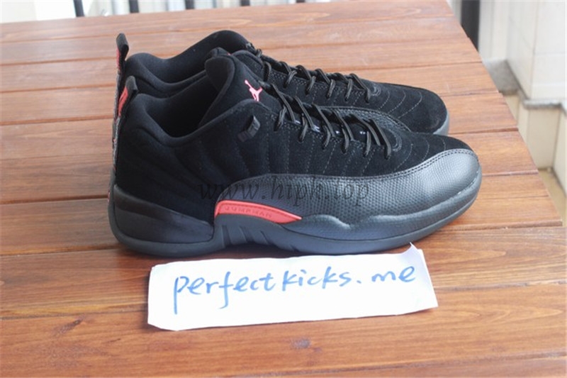 Authentic Air Jordan 12 Low BlackMax Orange