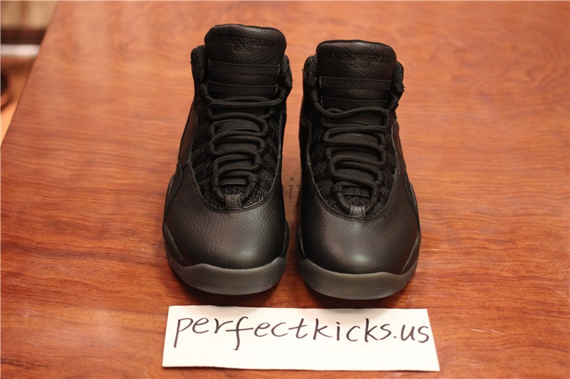 Authentic Air Jordan X Ovo black best version