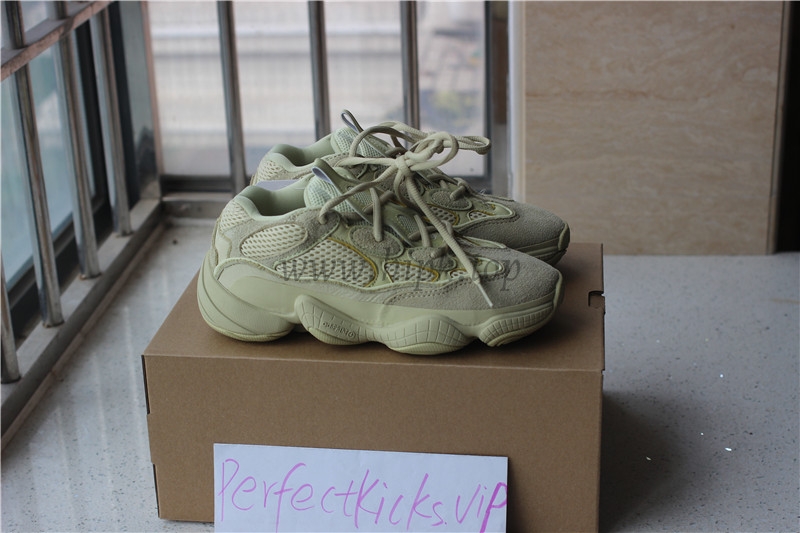 God Yeezy 500 Desert Rat Super Moon Yellow retail sample version ready