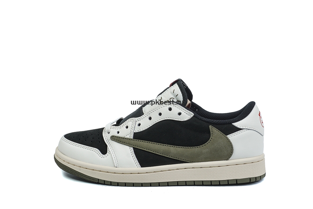 PK5.0 Jordan 1 Retro Low OG SP Travis Scott 4.0 Olive RETAIL MATERIALS READY TO SHIP