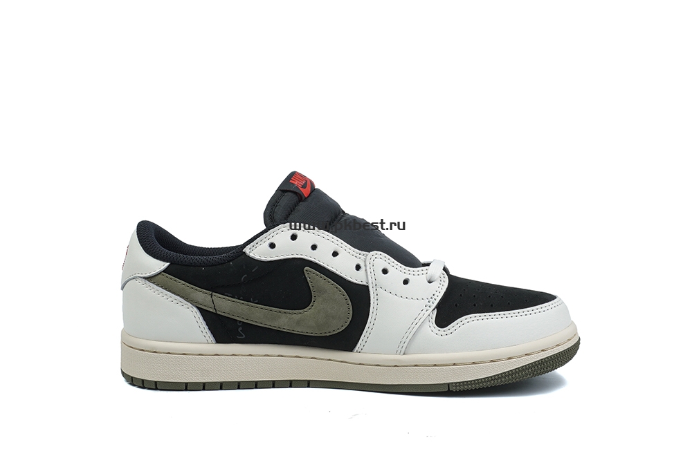 PK5.0 Jordan 1 Retro Low OG SP Travis Scott 4.0 Olive RETAIL MATERIALS READY TO SHIP