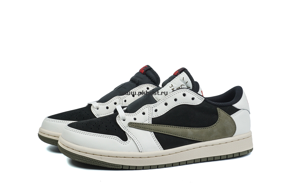 PK5.0 Jordan 1 Retro Low OG SP Travis Scott 4.0 Olive RETAIL MATERIALS READY TO SHIP