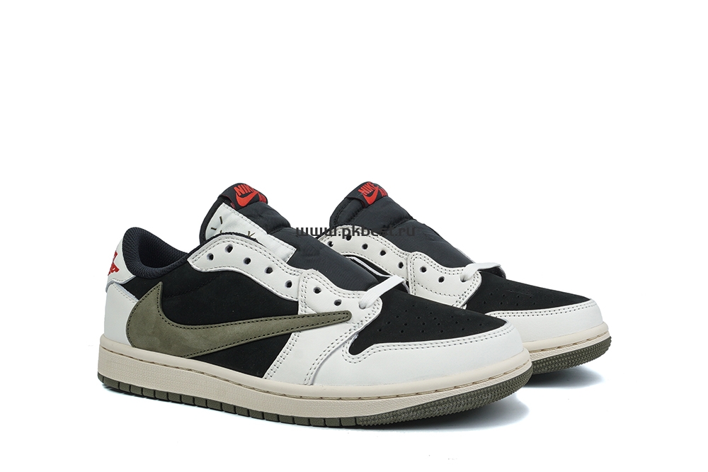 PK5.0 Jordan 1 Retro Low OG SP Travis Scott 4.0 Olive RETAIL MATERIALS READY TO SHIP