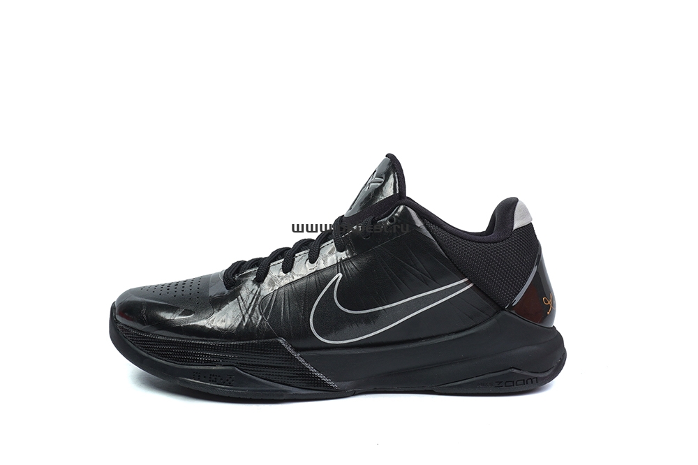 PK GOD Nike Zoom Kobe 5 Black Out RETAIL MATERIALS READY TO SHIP