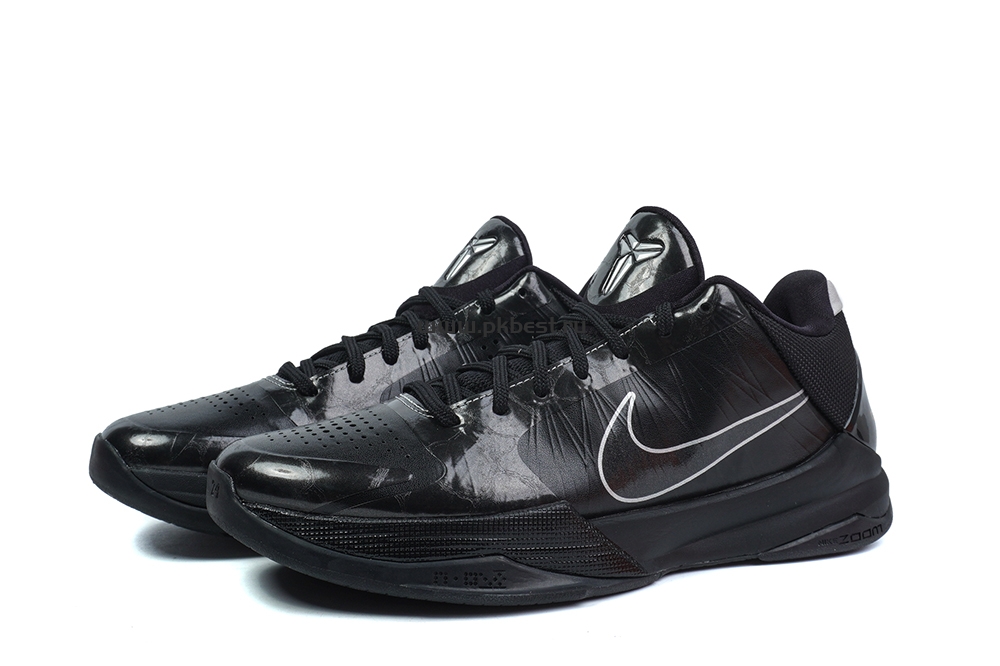 PK GOD Nike Zoom Kobe 5 Black Out RETAIL MATERIALS READY TO SHIP