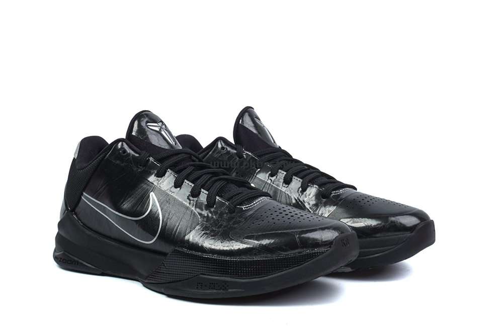 PK GOD Nike Zoom Kobe 5 Black Out RETAIL MATERIALS READY TO SHIP