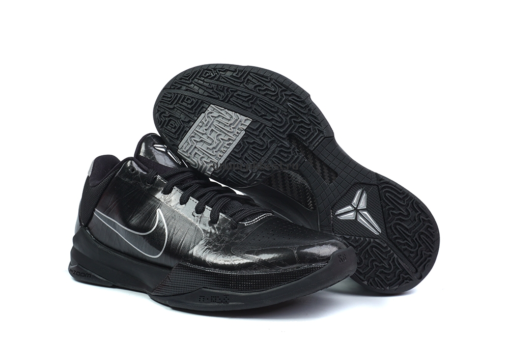 PK GOD Nike Zoom Kobe 5 Black Out RETAIL MATERIALS READY TO SHIP