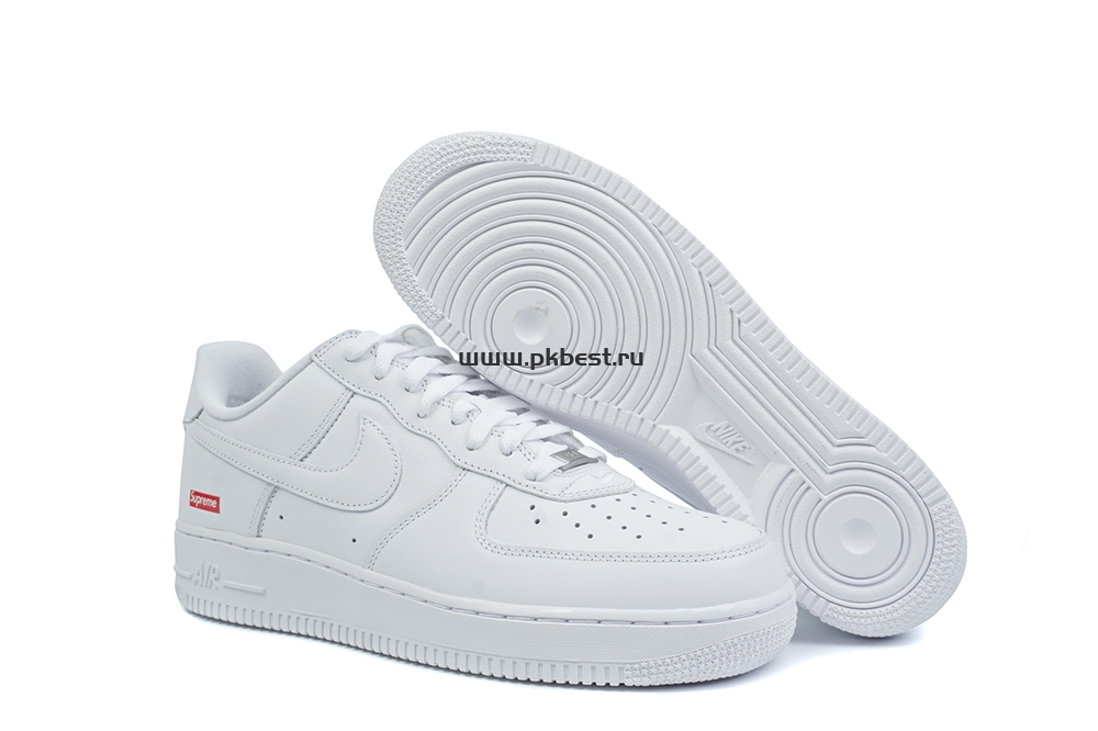 pk god nike air force 1 low Sup*e white retail materials ready to ship