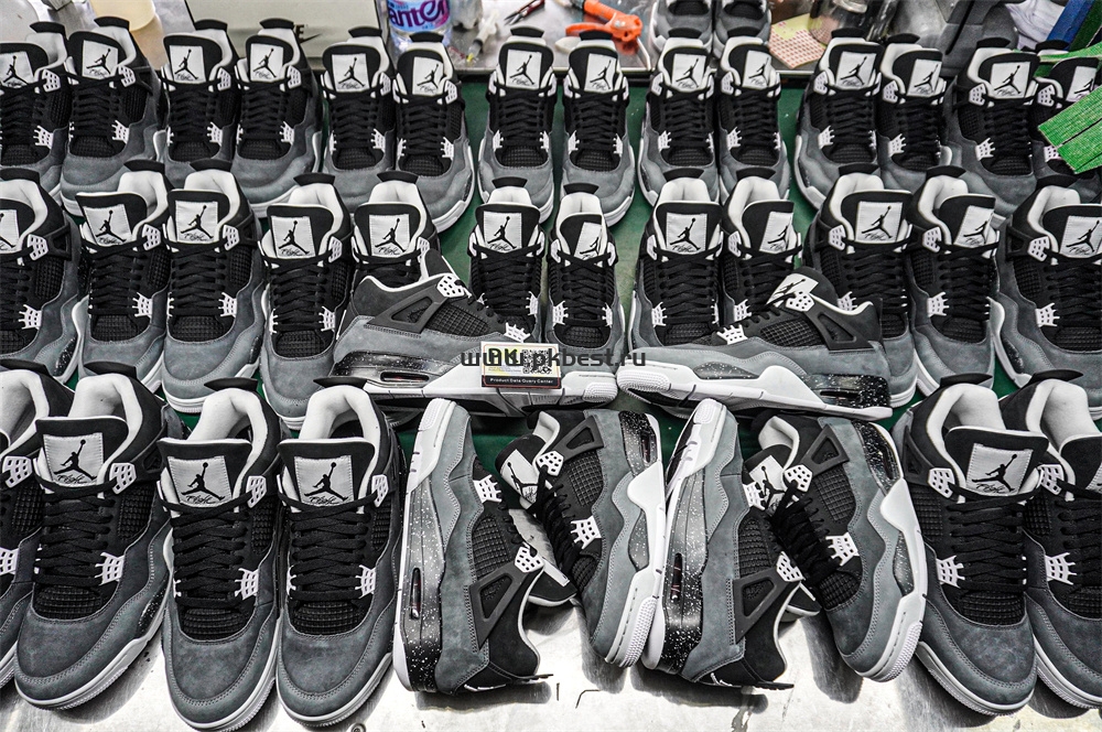 PK GOD Air Jordan 4 Retro Fear RETAIL MATERIALS READY TO SHIP