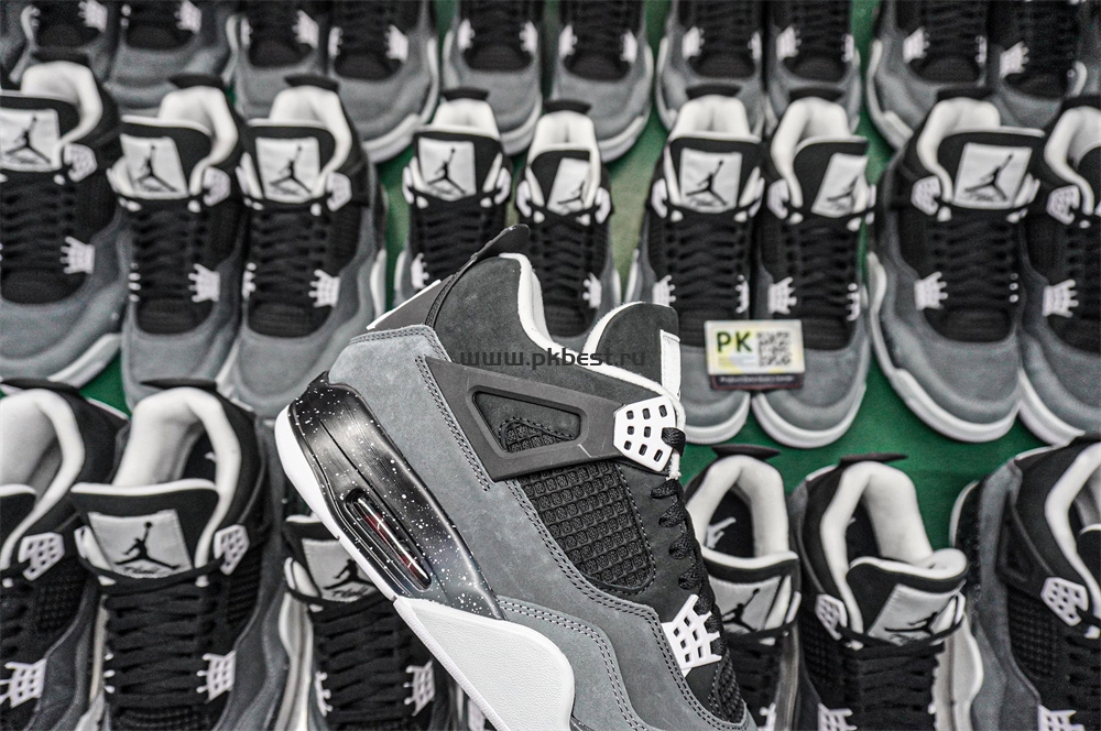 PK GOD Air Jordan 4 Retro Fear RETAIL MATERIALS READY TO SHIP