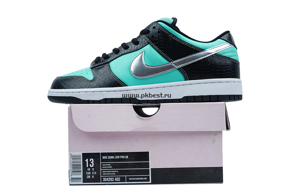 PK5.0 Nike SB Dunk Low Diamond Supply Co Aqua Blue RETAIL MATERIALS READY TO SHIP