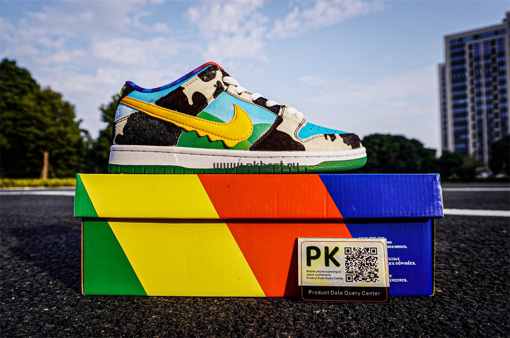 pk god nike sb dunk x ben jerry chunky dunky RETAIL MATERIALS RETAIL VERSION