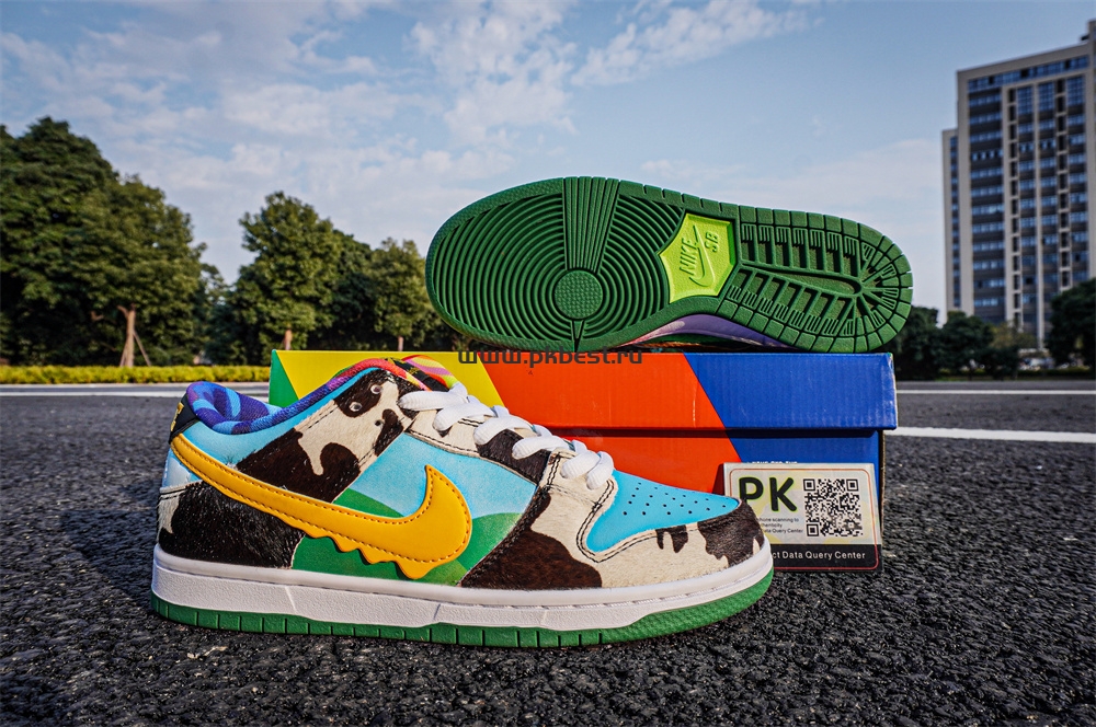 pk god nike sb dunk x ben jerry chunky dunky RETAIL MATERIALS RETAIL VERSION