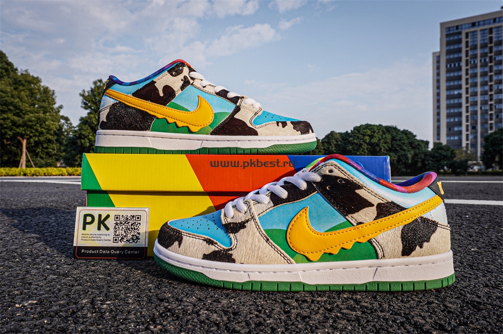 pk god nike sb dunk x ben jerry chunky dunky RETAIL MATERIALS RETAIL VERSION